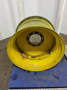 18"W x 28"D, John Deere Yellow 8-Hole Formed Plate