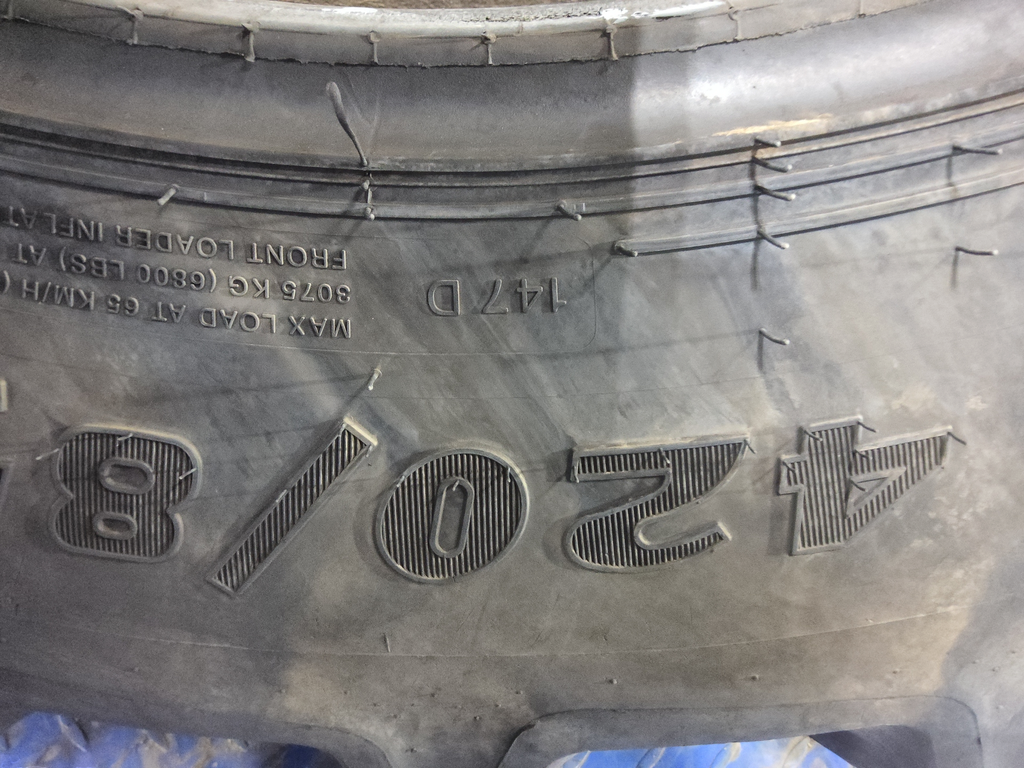 420/85R34 Goodyear Farm Optitrac R-1W 147D 85%