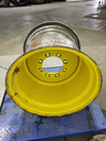 25"W x 26"D, John Deere Yellow 8-Hole Formed Plate