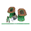 15.75"L Combine Frame Extension for John Deere Combine "S" Series ("D"22/22 spline drive shafts), John Deere Green