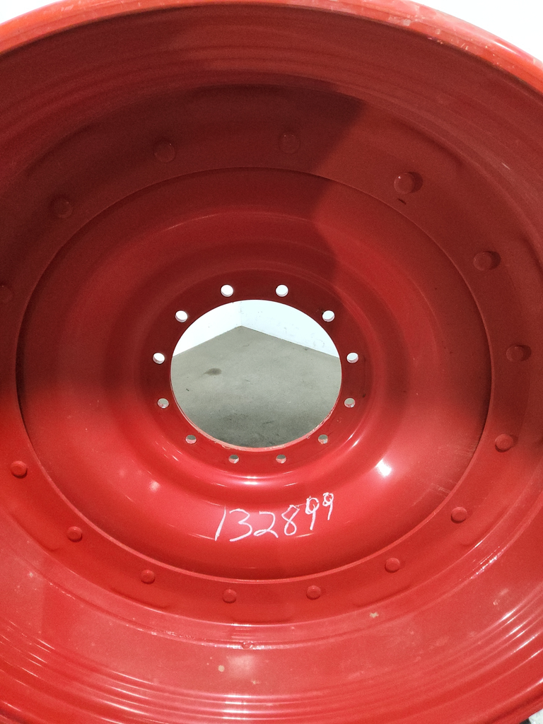 12-Hole Stub Disc Center for 46"-54" Rim, Fendt/Agco Red