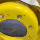 8-Hole Rim with Clamp/Loop Style (groups of 2 bolts) Center for 24" Rim, John Deere Yellow