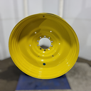 16"W x 50"D, John Deere Yellow 10-Hole Formed Plate