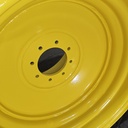 25"W x 26"D, John Deere Yellow 8-Hole Formed Plate