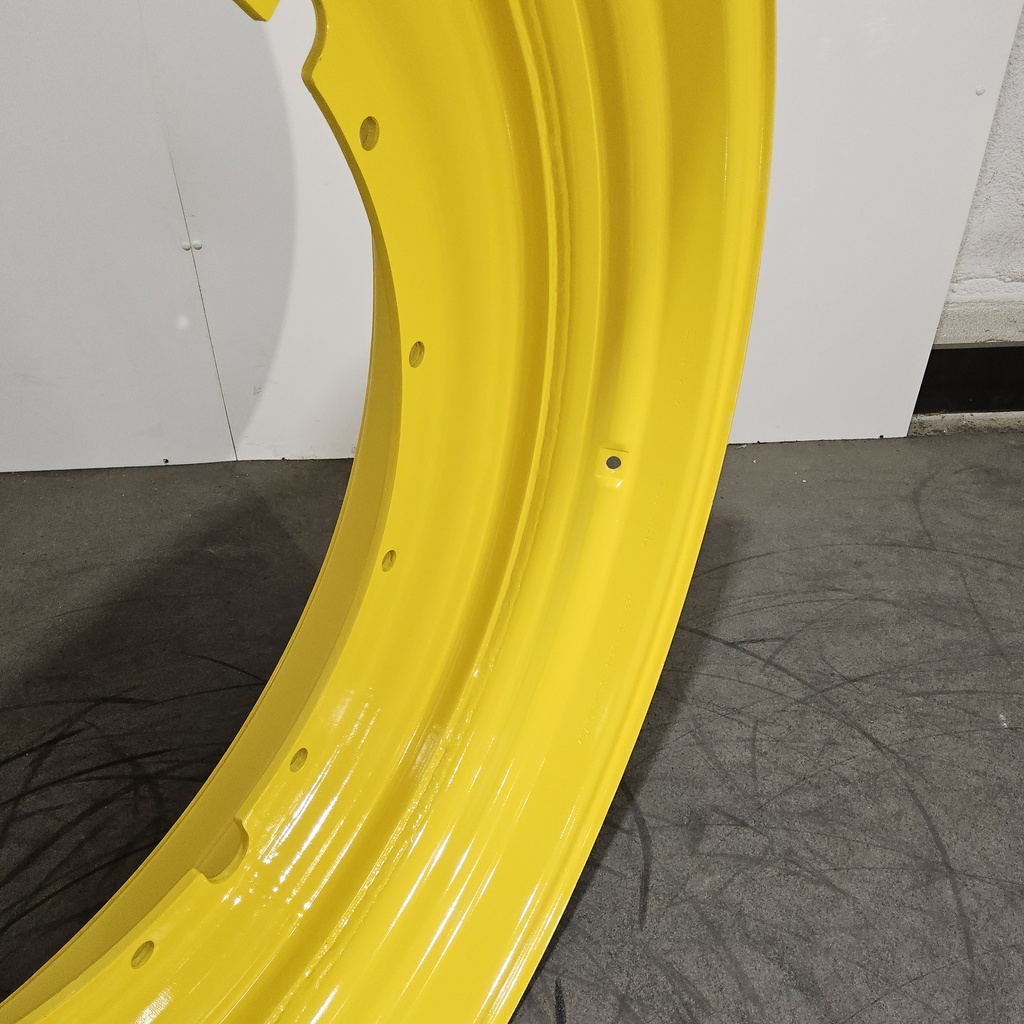 16"W x 46"D, John Deere Yellow 12-Hole Stub Disc