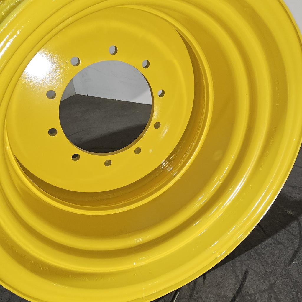 25"W x 26"D, John Deere Yellow 10-Hole Flat Plate