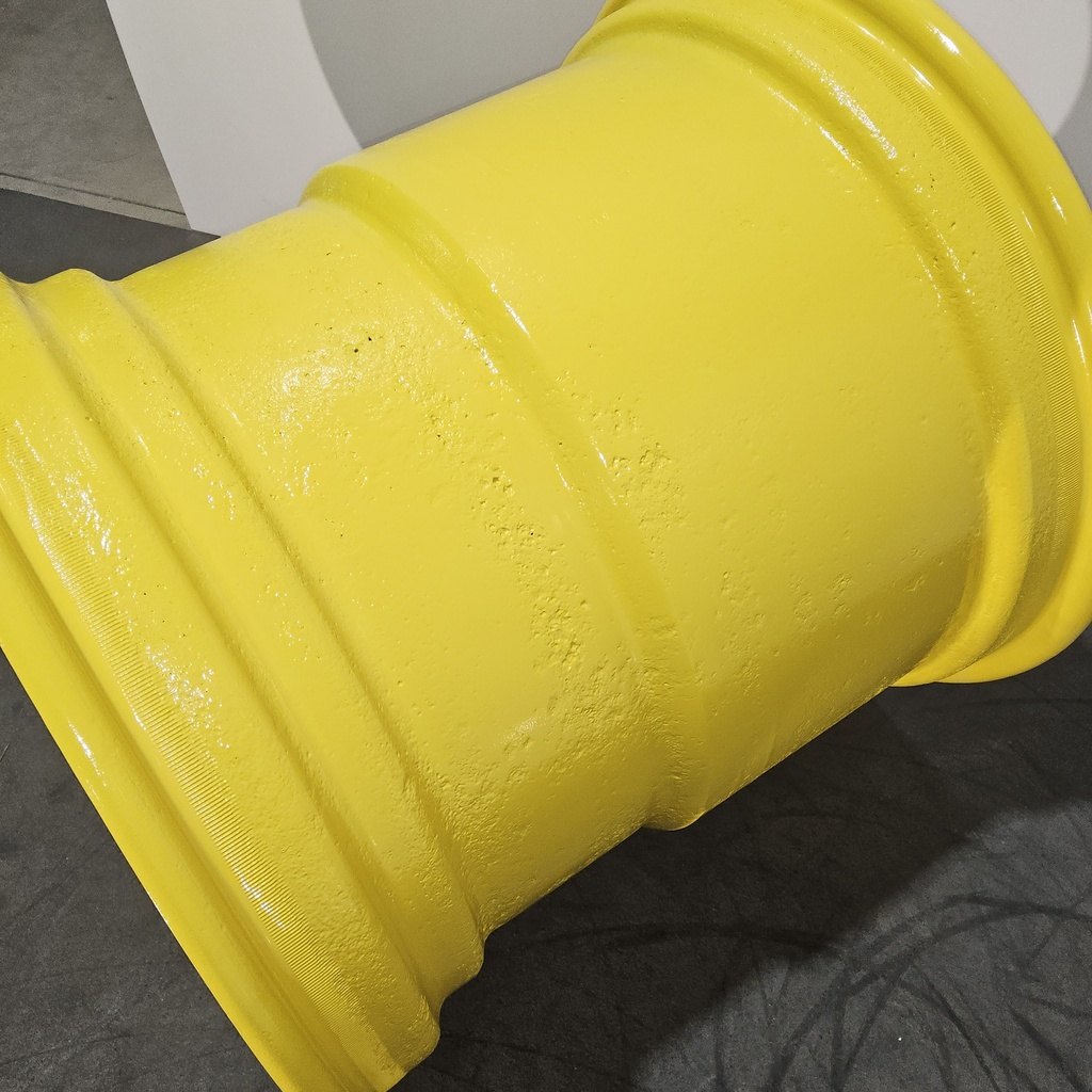 25"W x 26"D, John Deere Yellow 10-Hole Flat Plate