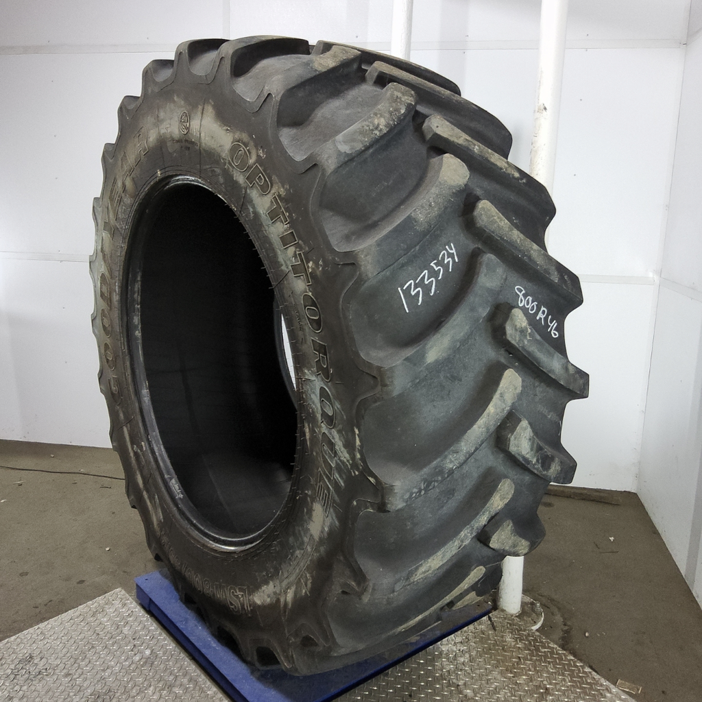 LSW800/55R46 Goodyear Farm OptiTorque R-1 190D 85%