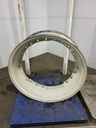 12"W x 38"D, New Holland White 12-Hole Waffle Wheel (Groups of 3 bolts)