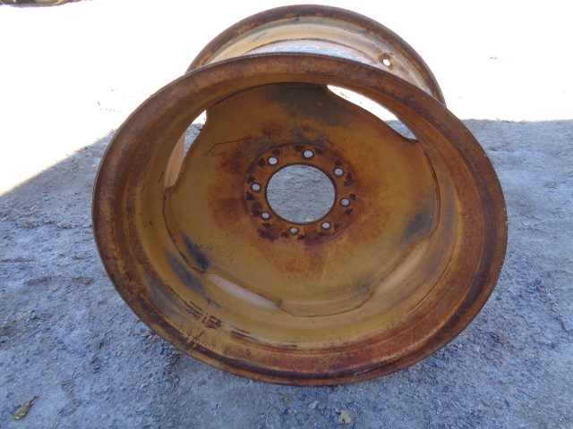 16"W x 26"D, Industrial Yellow  8-Hole Formed Plate