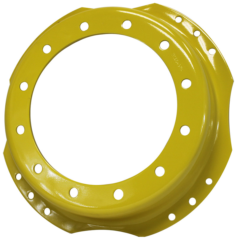 12-Hole Waffle Wheel (Groups of 3 bolts) Center for 28" - 30" Rim, John Deere Yellow