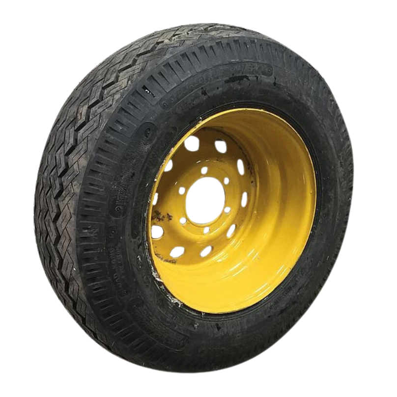 10/-16.5 Specialty Tires of America(STA) Super Tansport LT ST on Cat Yellow 6-Hole Formed Modular Trailer 99%