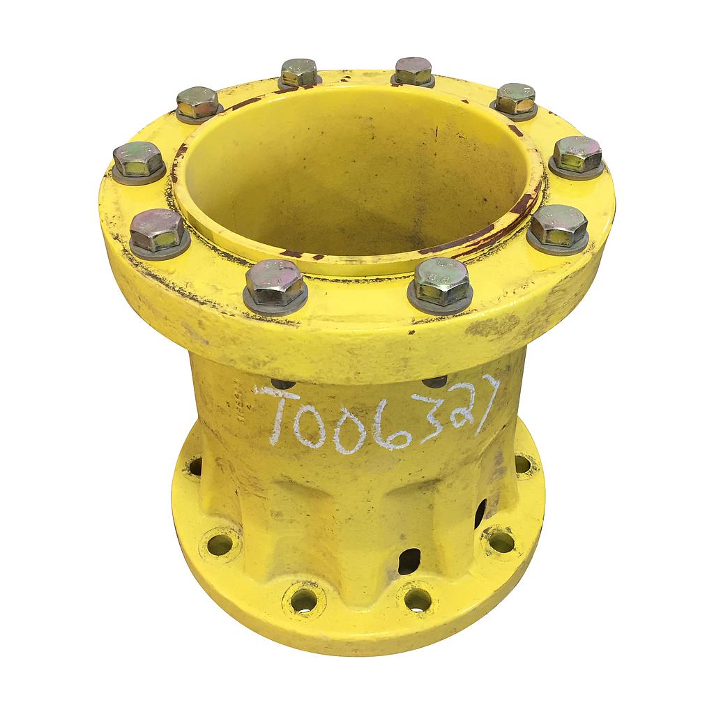 10-Hole 15"L Hub Extension, John Deere Yellow