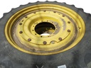 10"W x 46"D, John Deere Yellow 12-Hole Stub Disc