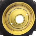 10"W x 42"D Stub Disc (groups of 2 bolts) Rim with 10-Hole Center, John Deere Yellow