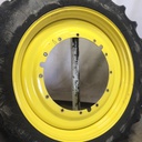 12"W x 50"D, John Deere Yellow 12-Hole Stub Disc