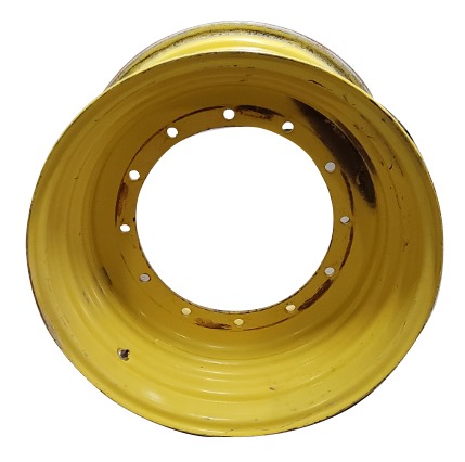 [A000335] 20"W x 30"D, John Deere Yellow 12-Hole Spun Disc