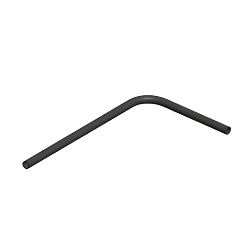 [PTG-X-690-039] Alu-Tube, 90° bent, for 11mm OLN, 620 x 330mm, Øext=26mm