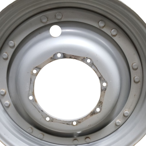 [T012958CTR-(NRW)] 8-Hole Stub Disc (groups of 2 bolts) Center for 38"-54" Rim, Agco Corp Gray