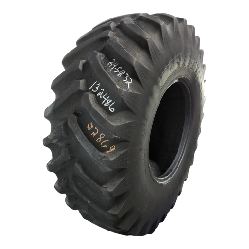 [132486] 24.5R32 Titan Farm Hi Traction Lug Radial R-1 169A8 75%