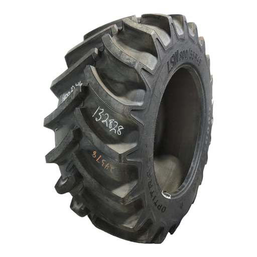 [132828] LSW800/55R46 Goodyear Farm Optitrac R-1W 178D 99%