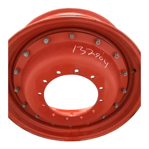 [132904] 12-Hole Stub Disc Center for 38"-54" Rim, Fendt/Agco Red