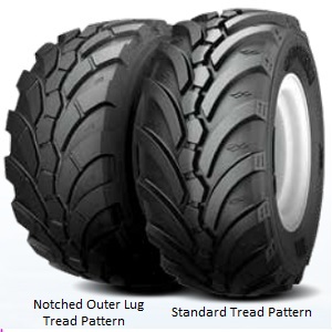 [39800025] 445/65R22.5 Alliance 398 Flotation Radial R-4 160J 100%